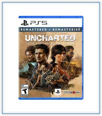 JEU VIDÉO - UNCHARTED LEGACY THIEVES COLLECTION ( PS5 )